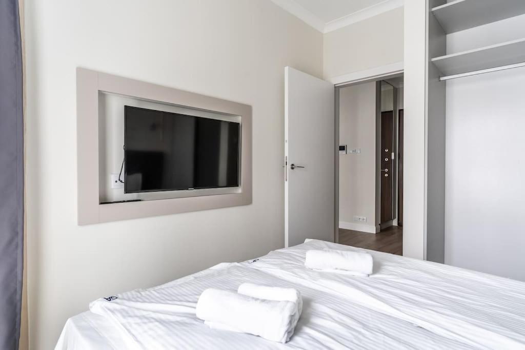 Chic & Luxury Apartment By Mennica Residence Warszawa Zewnętrze zdjęcie